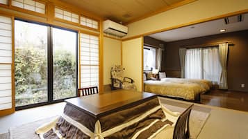 新館和洋室 露天風呂付 | WiFi (無料)、ベッドシーツ