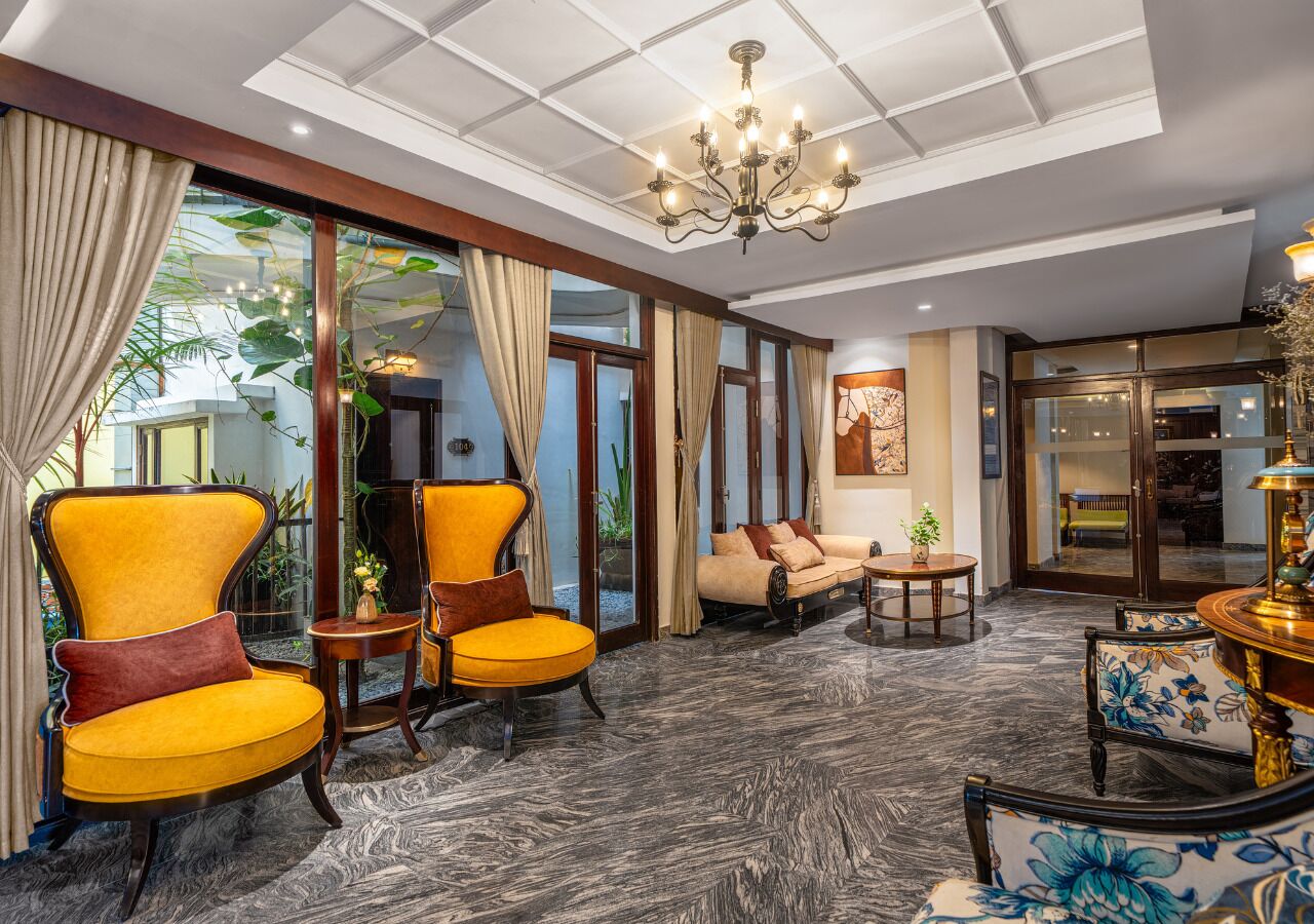 Lobby sitting area
