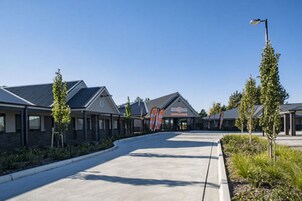 Fachada de la propiedad