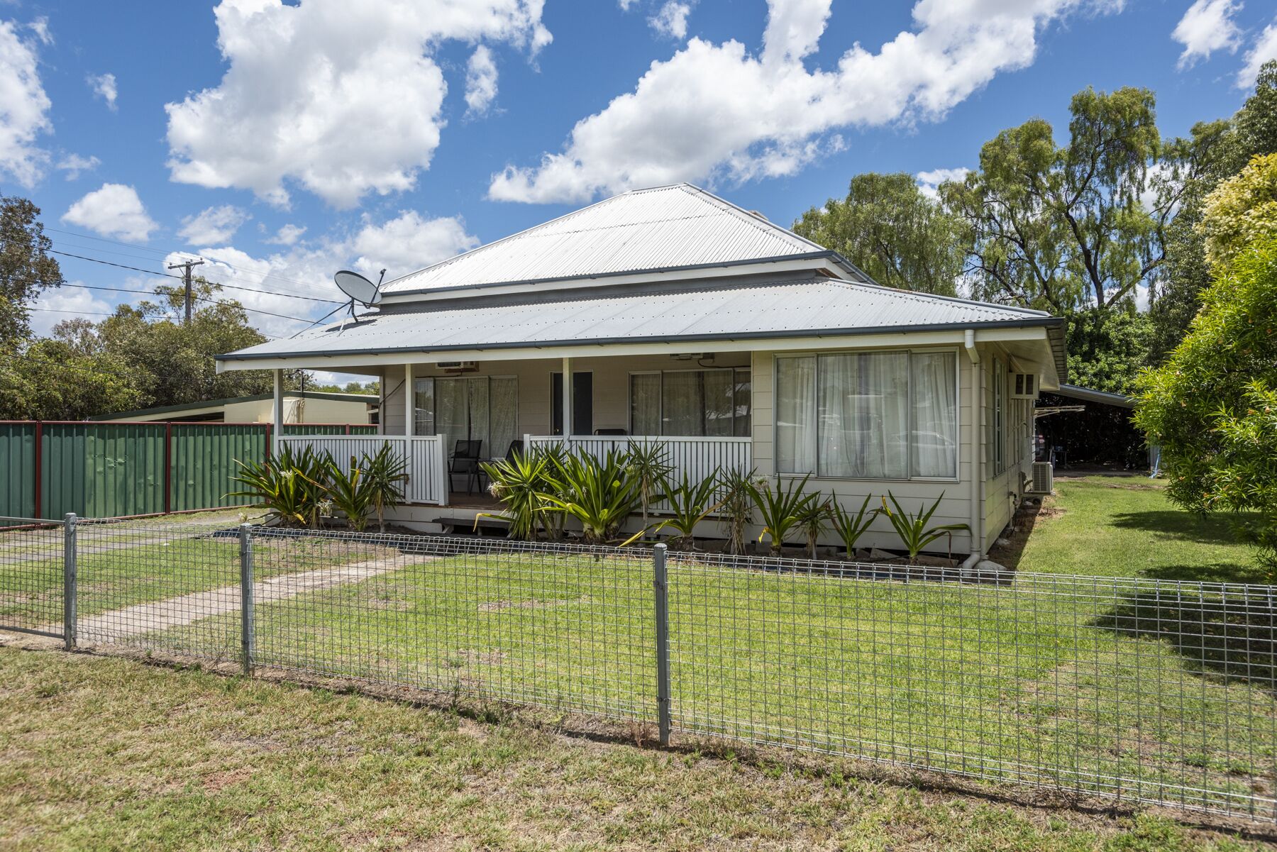 Fassade der Unterkunft