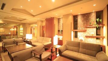 Sala de estar en el lobby