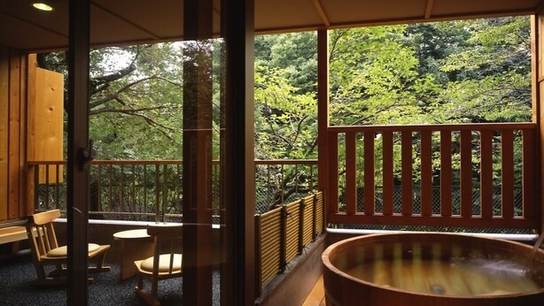 Tradisjonelt rom (Japanese Style with Open-air Bath New) | Dypt badekar