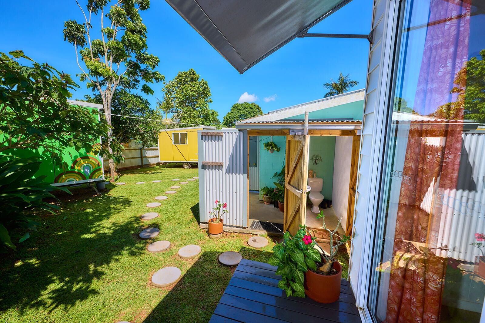 Comfort Double Room with Air-conditioning | Terrace/patio