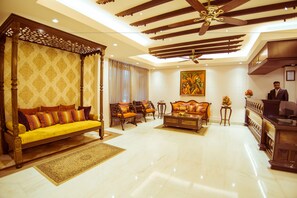 Lobby sitting area