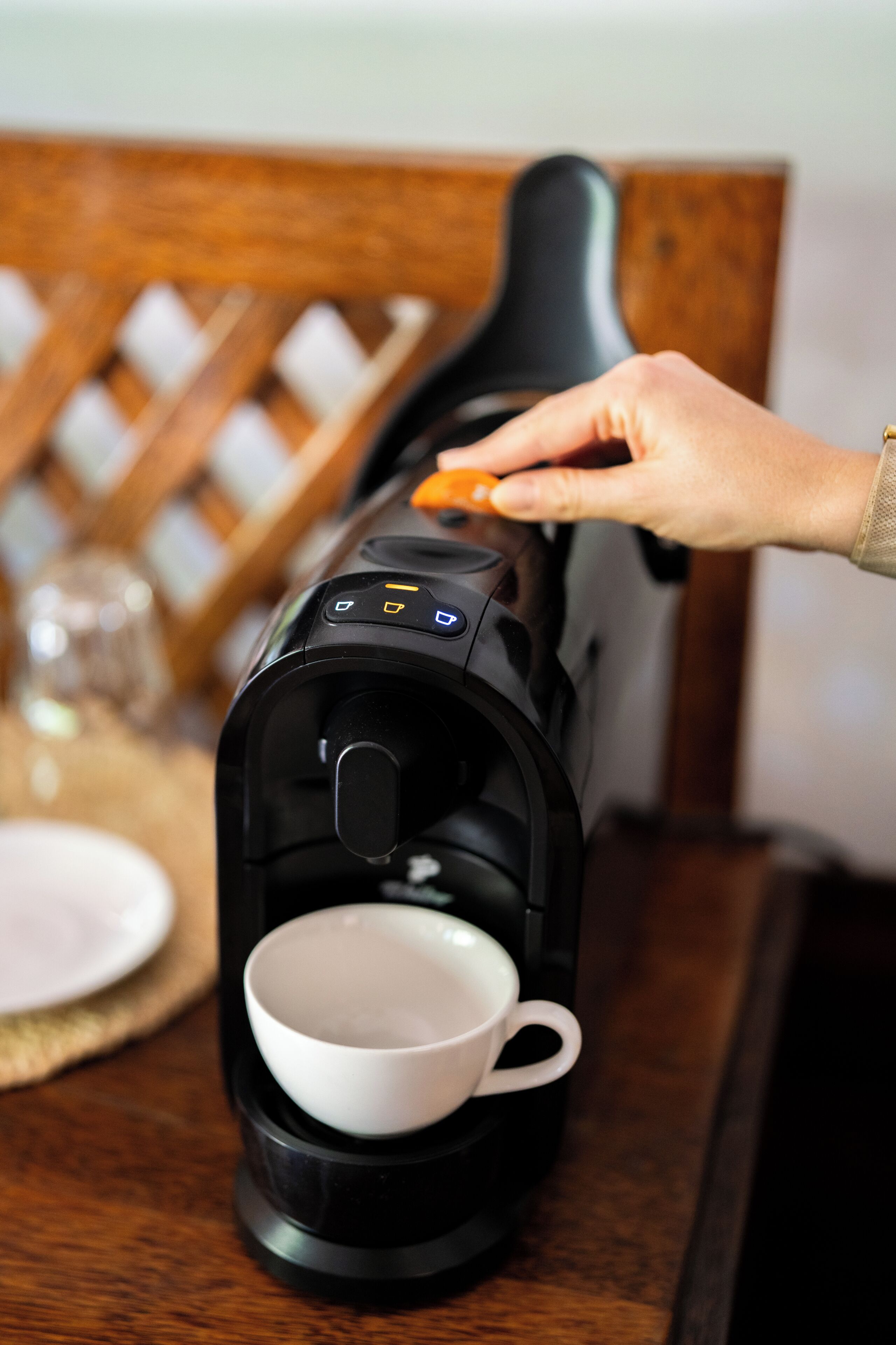 Kaffe og/eller kaffemaskin