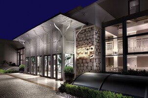 Konaklama yerinin ön cephesi