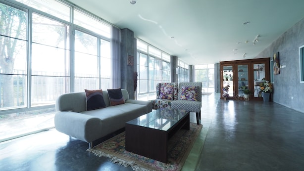 3 Bedrooms Pool Villa  | Khu phòng khách | TV màn hình phẳng, đầu đĩa DVD 