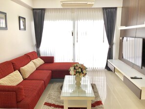 Family Penthouse, 2 Bedrooms, City View | View from room