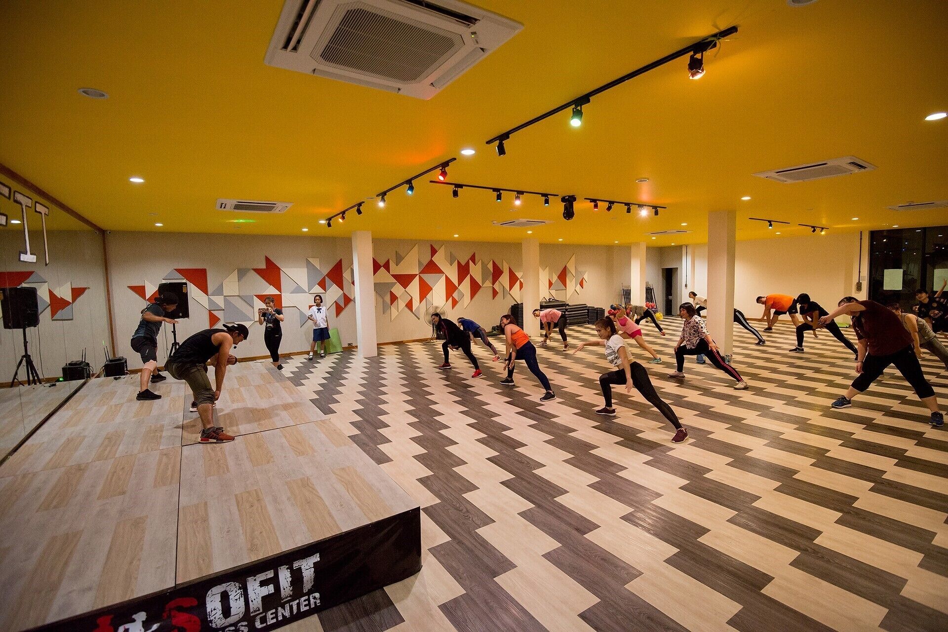 fitness studio