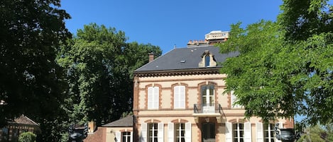 Façade de l’hébergement