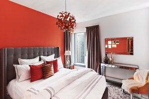 Premium bedding, in-room safe, individually decorated - Dream Inn Dubai Apartments - 29 Boulevard (Dubai)