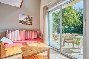 2 pieces 4 personnes | Bureau, lits bébé (en supplément), Wi-Fi, draps fournis