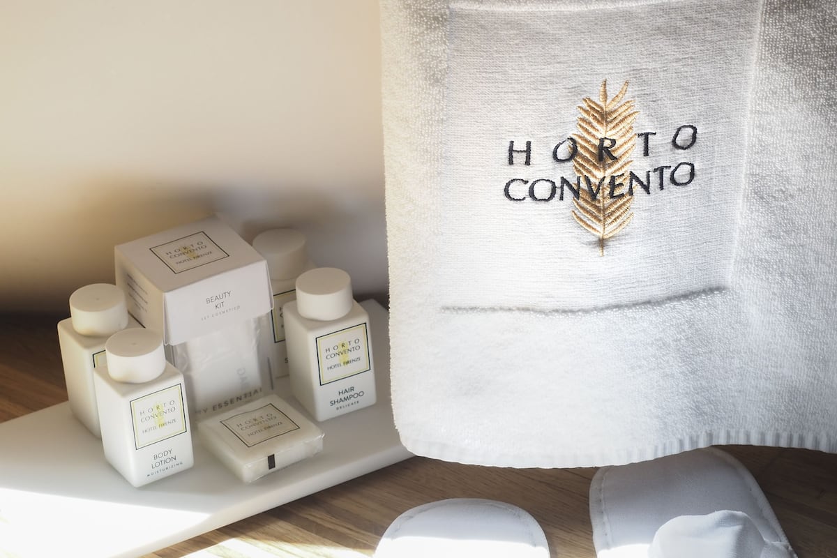 shower, free toiletries, hair dryer, slippers