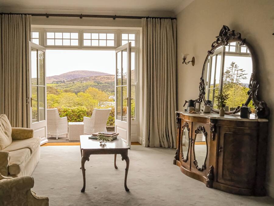Park Suite overlooking the Kenmare Bay