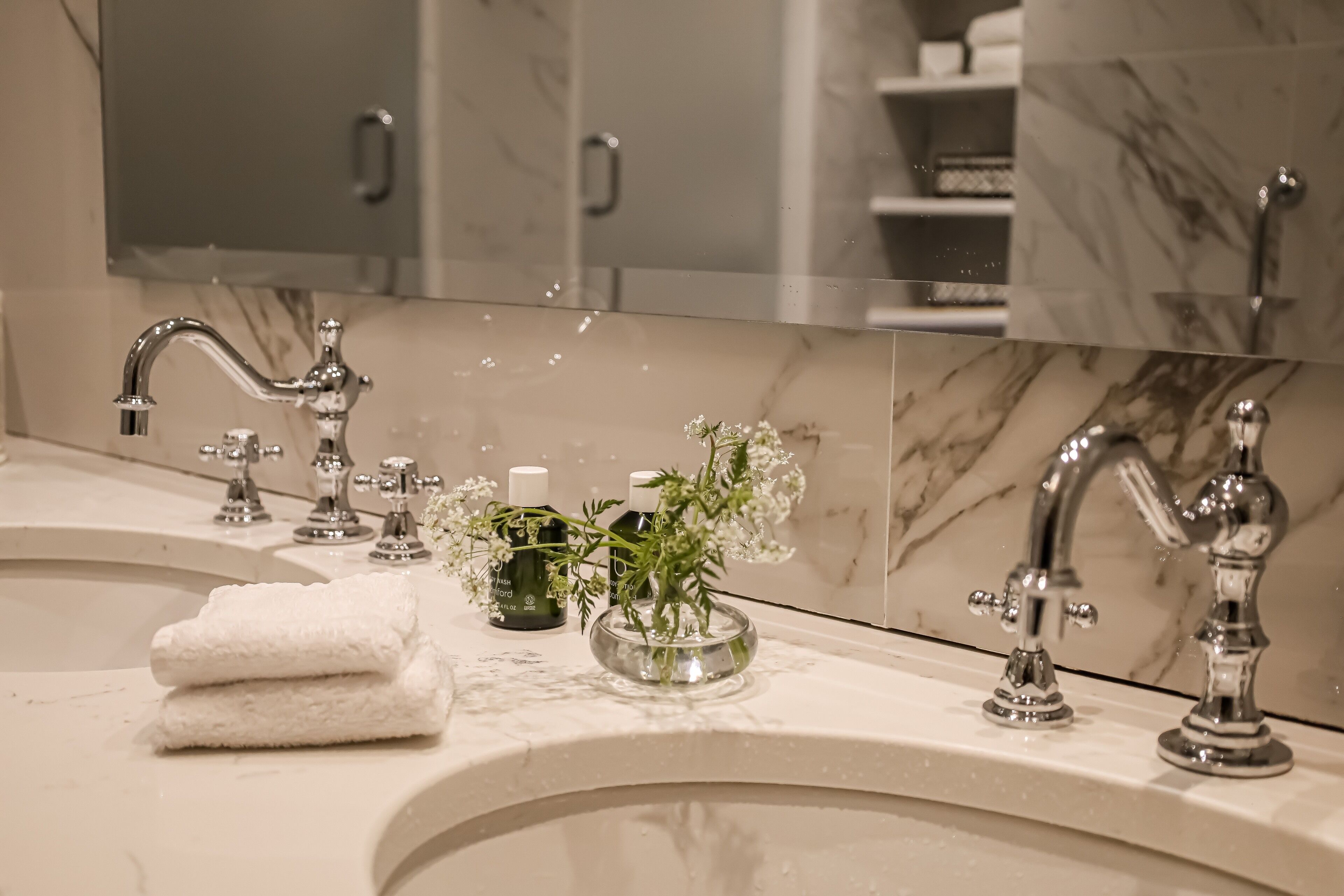 free toiletries, hair dryer, bathrobes, slippers