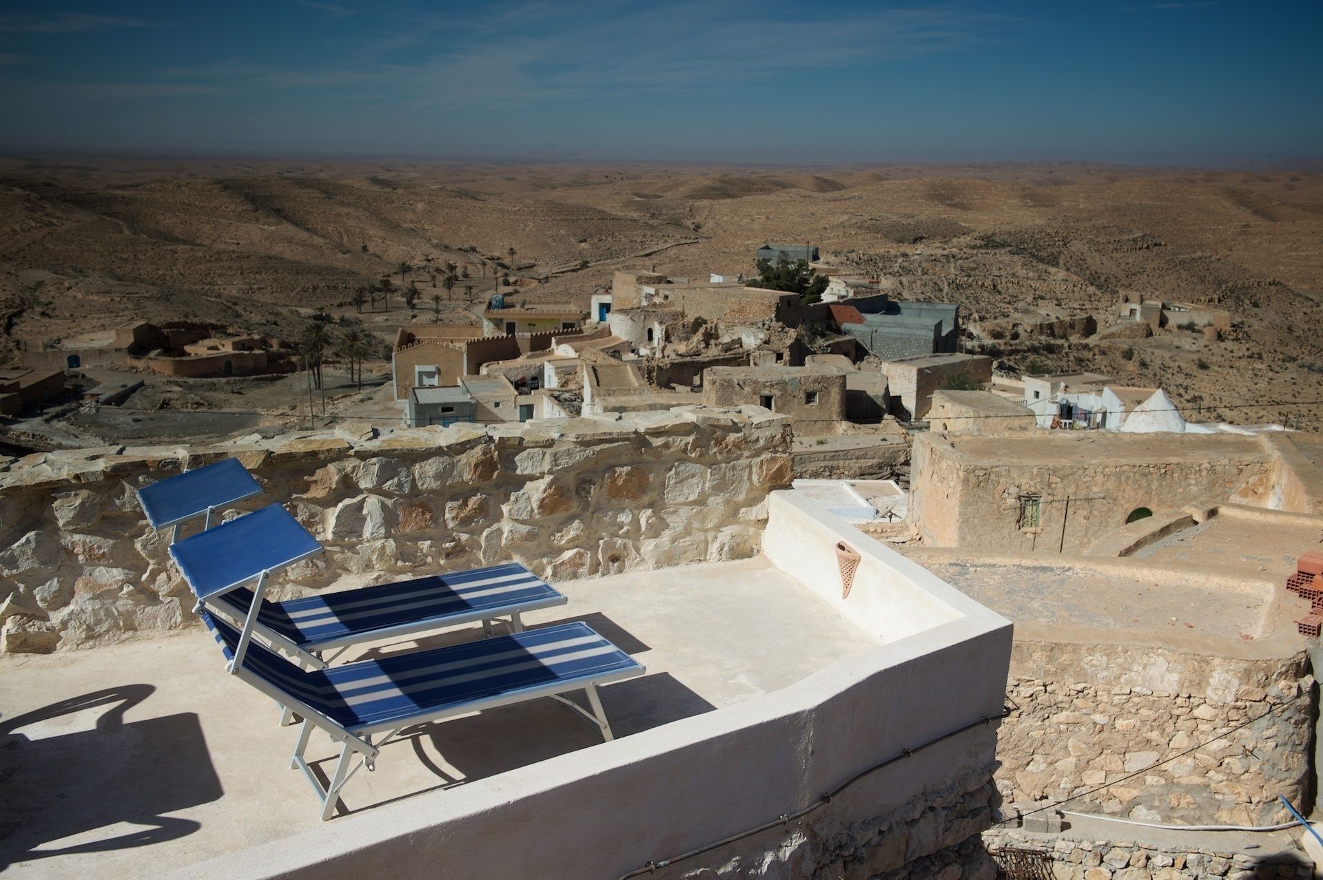 Panorama-dupleks - bjergudsigt | Terrasse/gårdhave