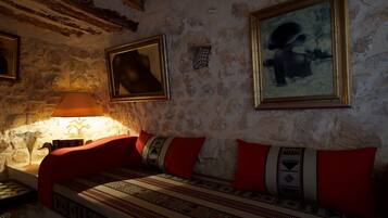 Suite – junior, fjellutsikt | Oppholdsområde