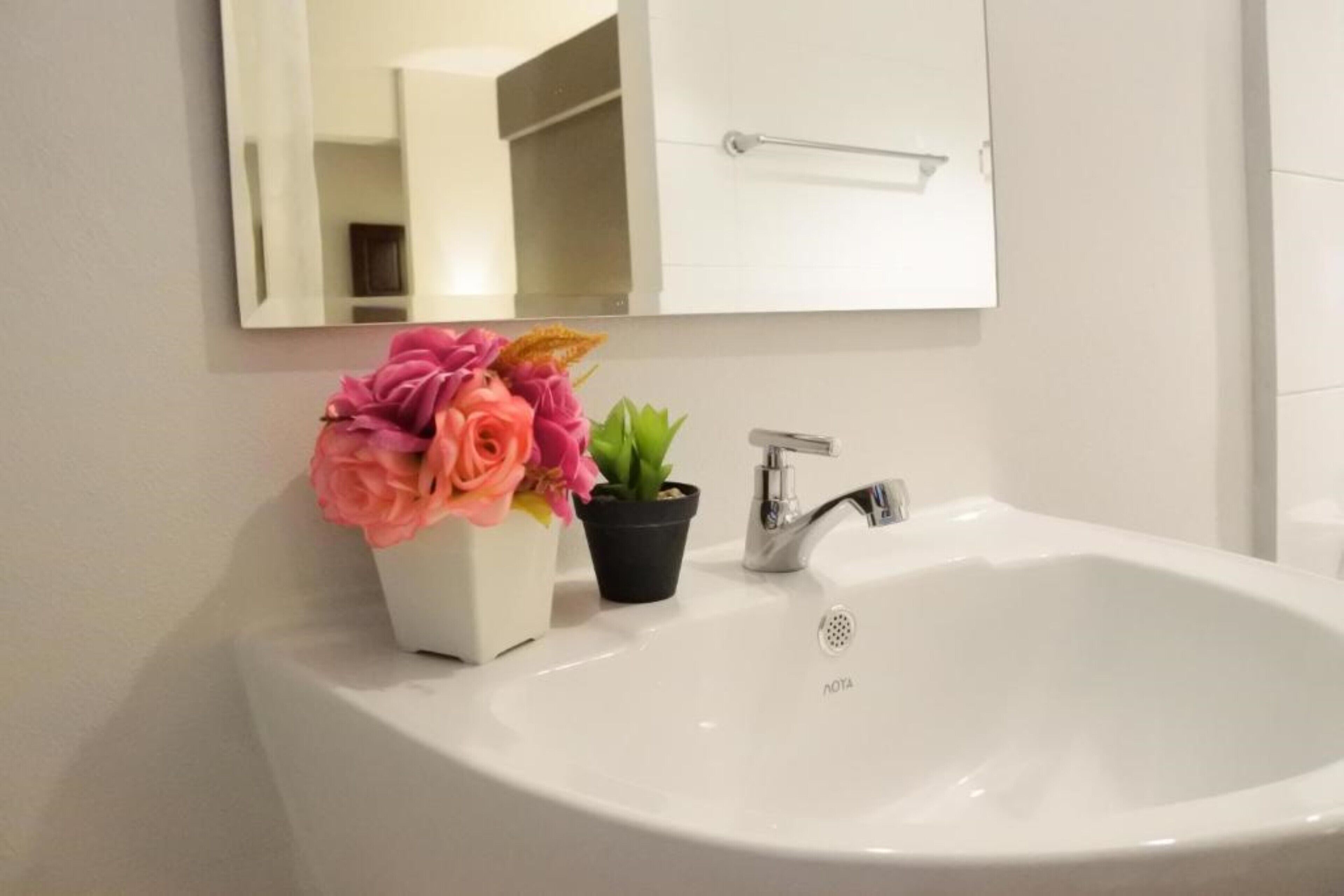 standard double room | bathroom sink