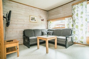 Una televisión de pantalla plana