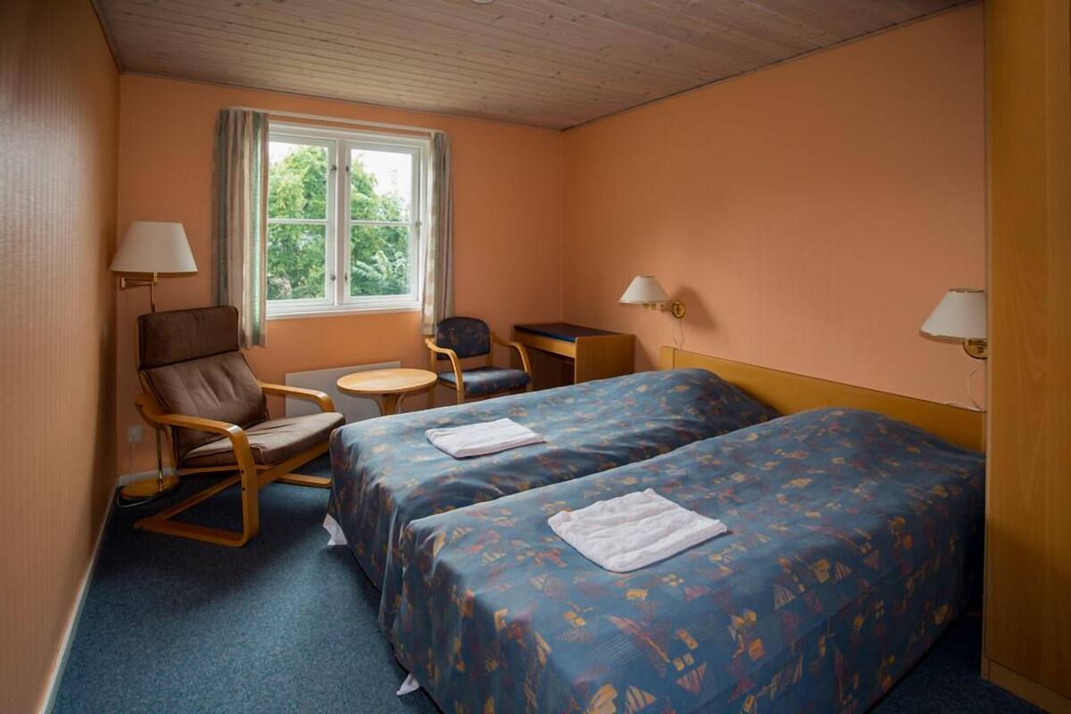 Standard Twin Room | Desk, iron/ironing board (on request), WiFi (free), bed sheets