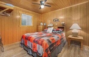 Cabana estàndard, 2 dormitoris | Mobiliari individual, wifi gratuïta i roba de llit 