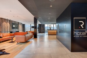 Sala de estar en el lobby