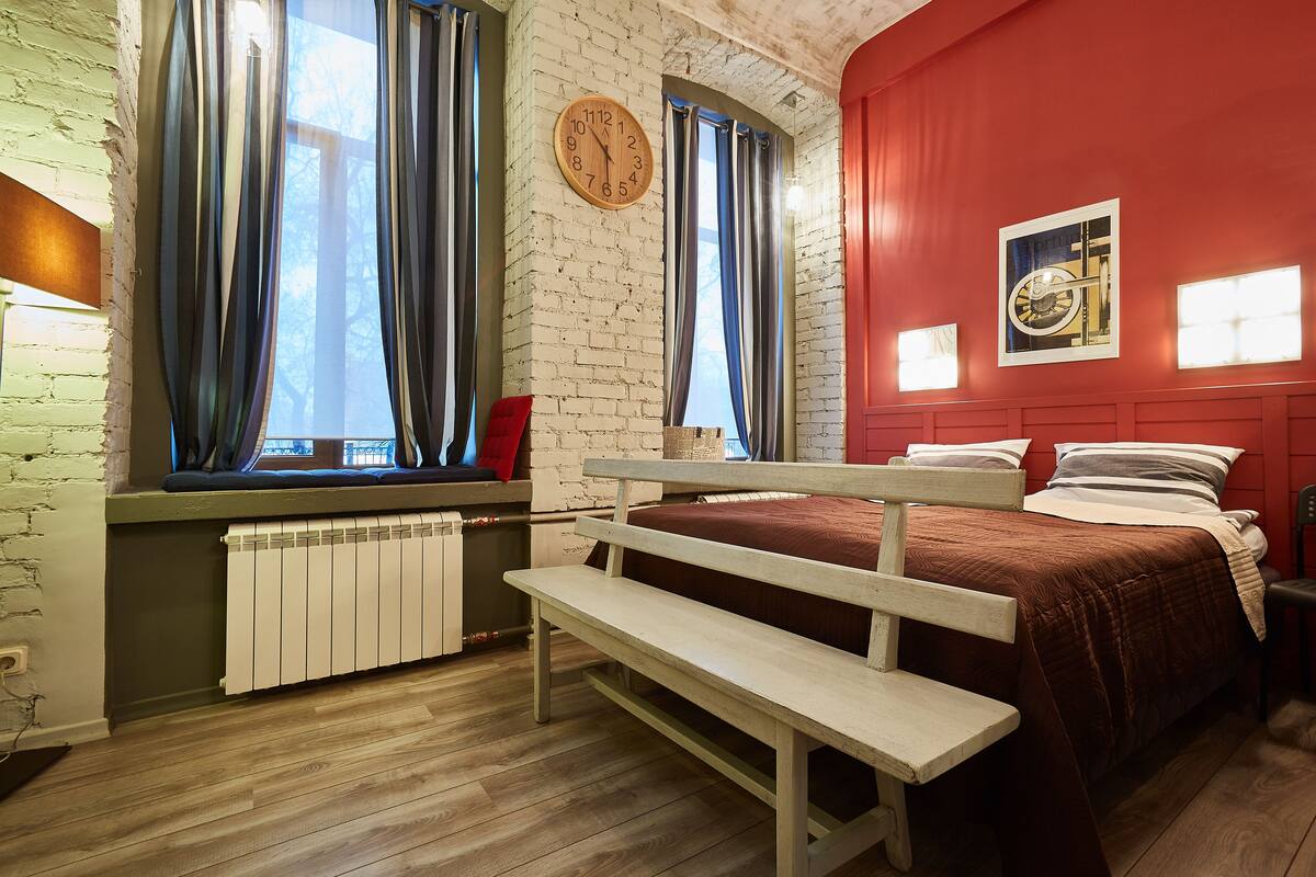 Superior appartement (Red) | Individueel gedecoreerd, individueel gemeubileerd