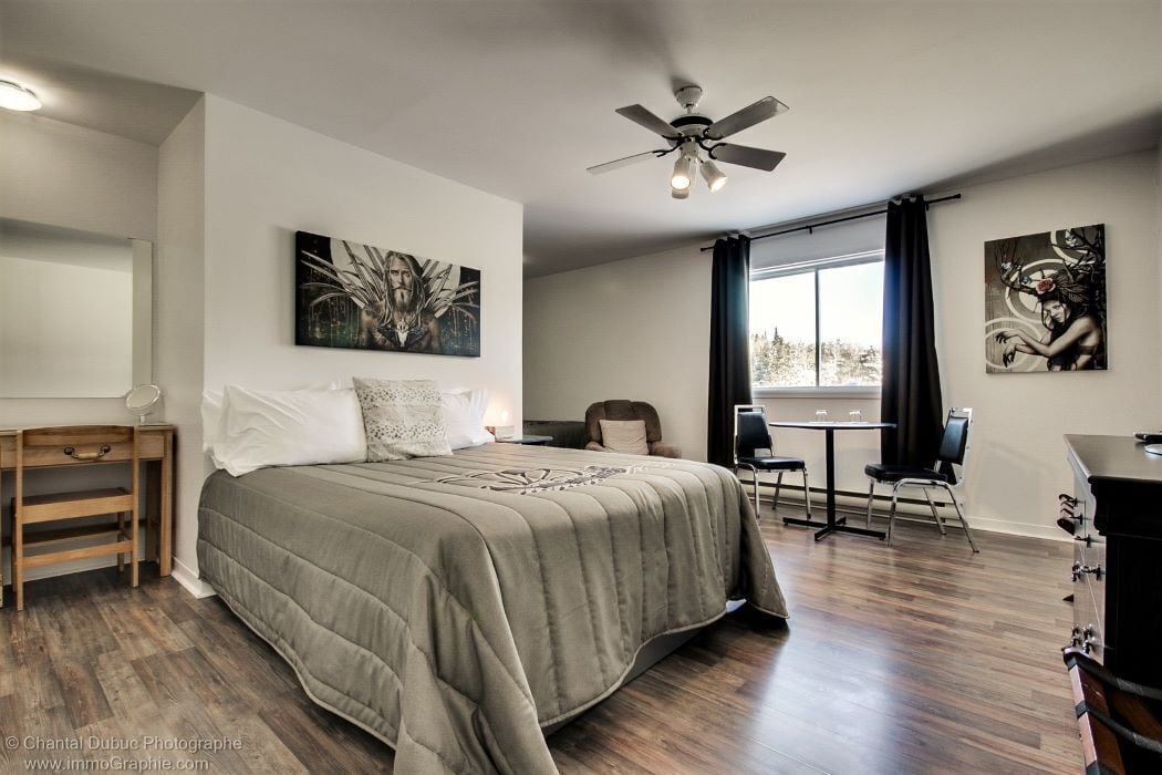 Bureau, chambres insonorisées, Wi-Fi gratuit