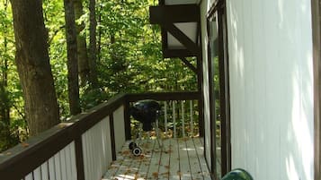 Rumah, 4 kamar tidur, 2 kamar mandi, tepi tebing (Mountain Top Big Powderhorn) | Balkon