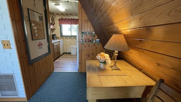 Chalet, 2 Bedrooms, Hot Tub (Mittenwald Big Powderhorn) | Living area | Flat-screen TV, fireplace