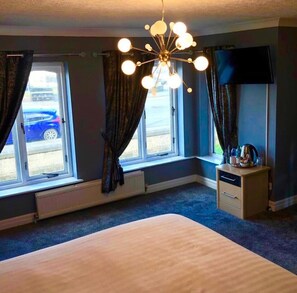 Luxe beddengoed, individueel gedecoreerd, individueel gemeubileerd