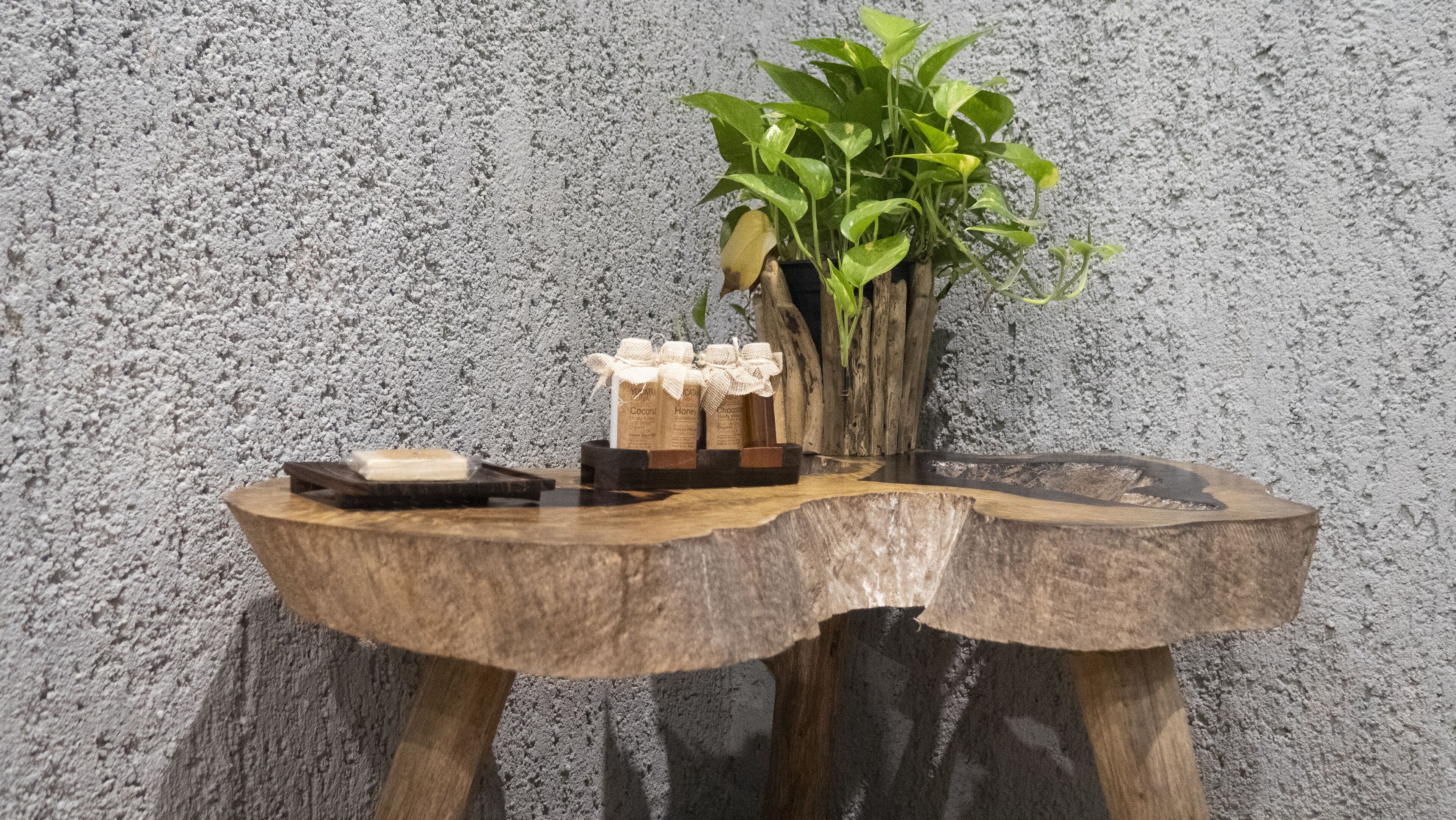 oceanfront villa | bathroom shower