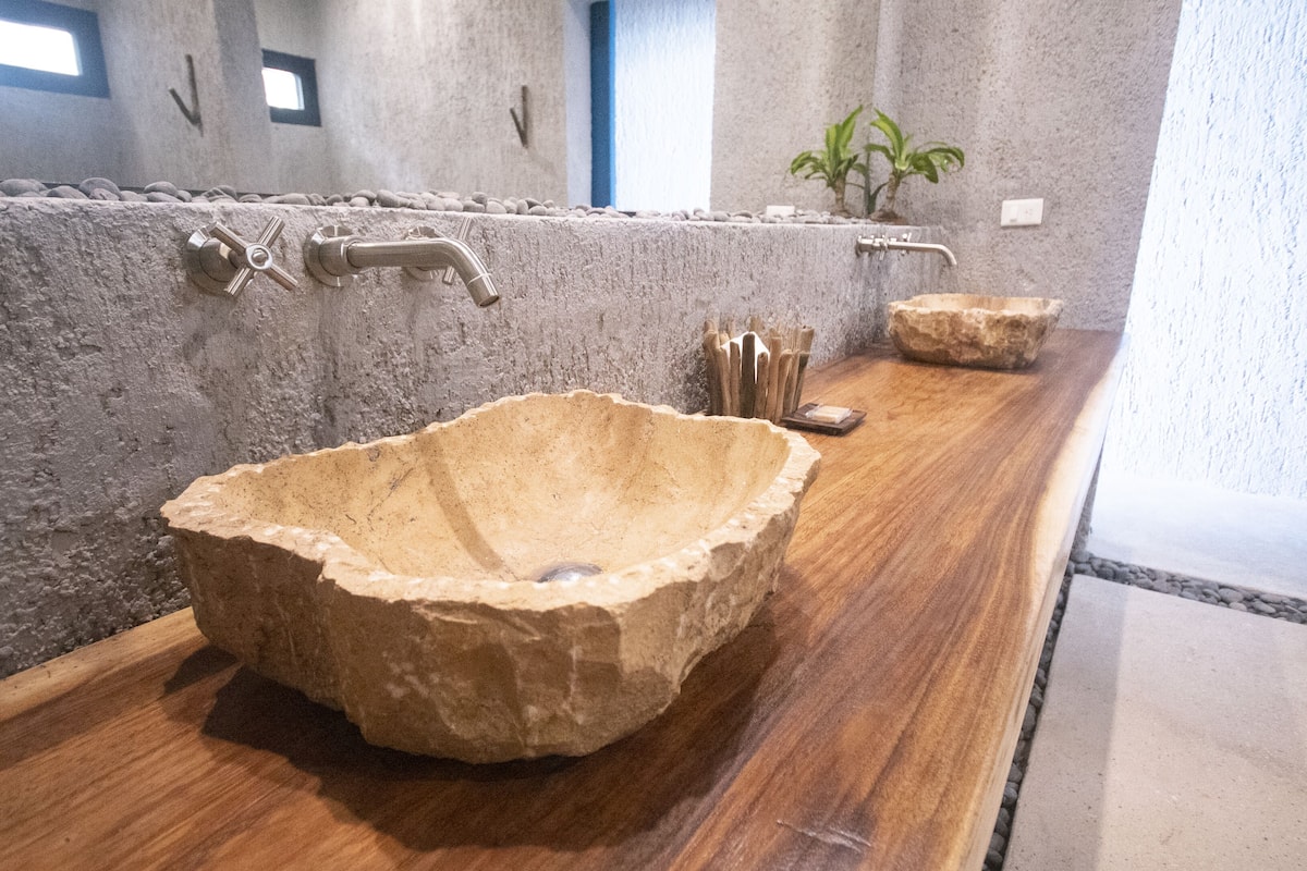 oceanfront villa | bathroom sink