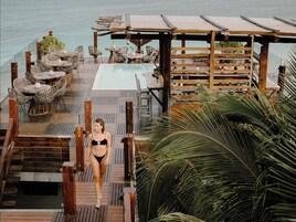 Piscina en la azotea