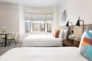 Premium bedding, minibar, in-room safe, desk
