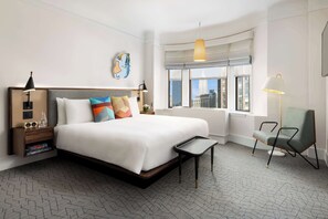 Svíta - 1 stórt tvíbreitt rúm með svefnsófa (Seville) | Útsýni úr herberginu