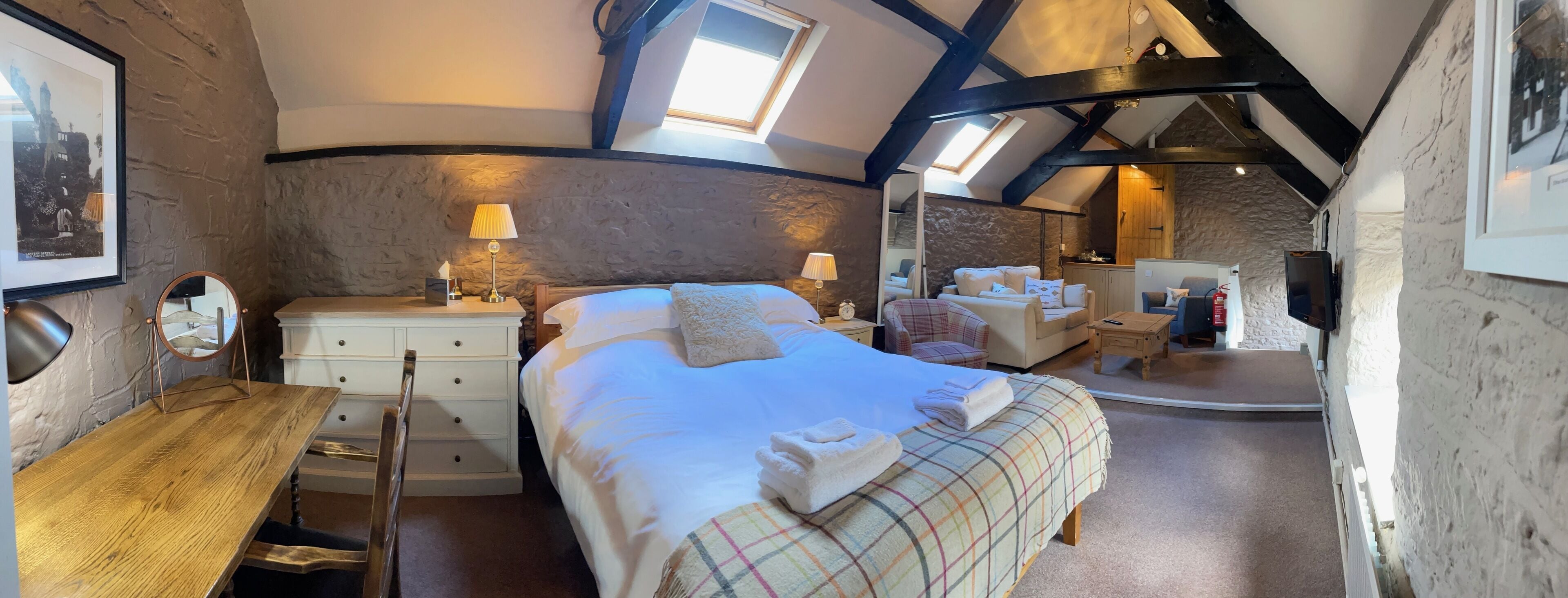 Chambre Quadruple Standard, vue jardin (King Size) | 1 chambre