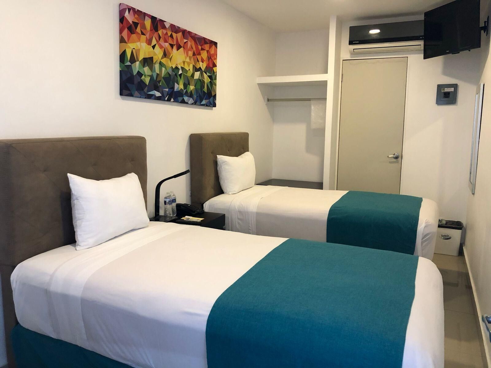 Individually decorated, individually furnished, blackout drapes