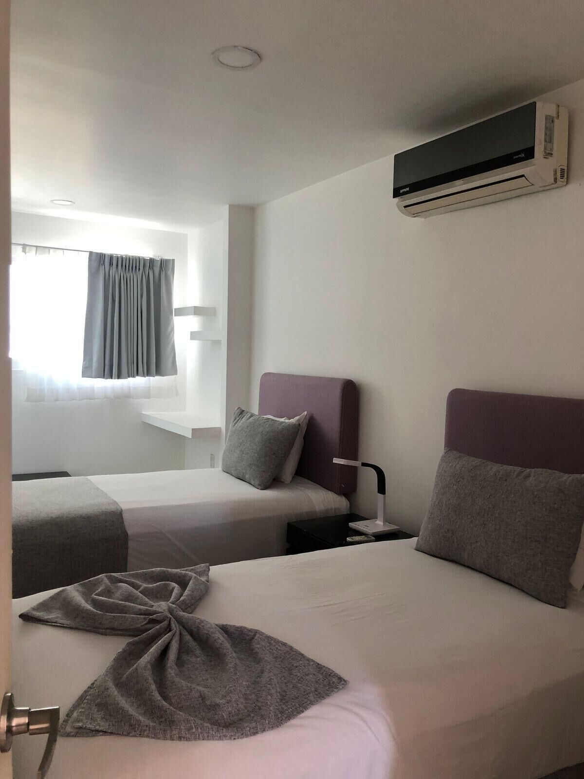 Individually decorated, individually furnished, blackout drapes