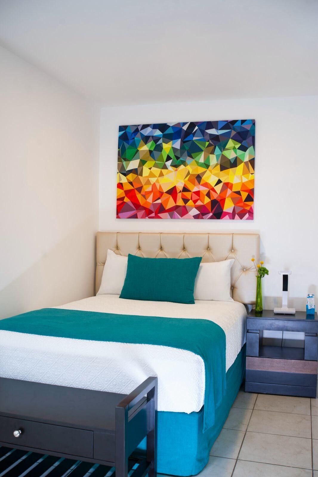 Individually decorated, individually furnished, blackout drapes