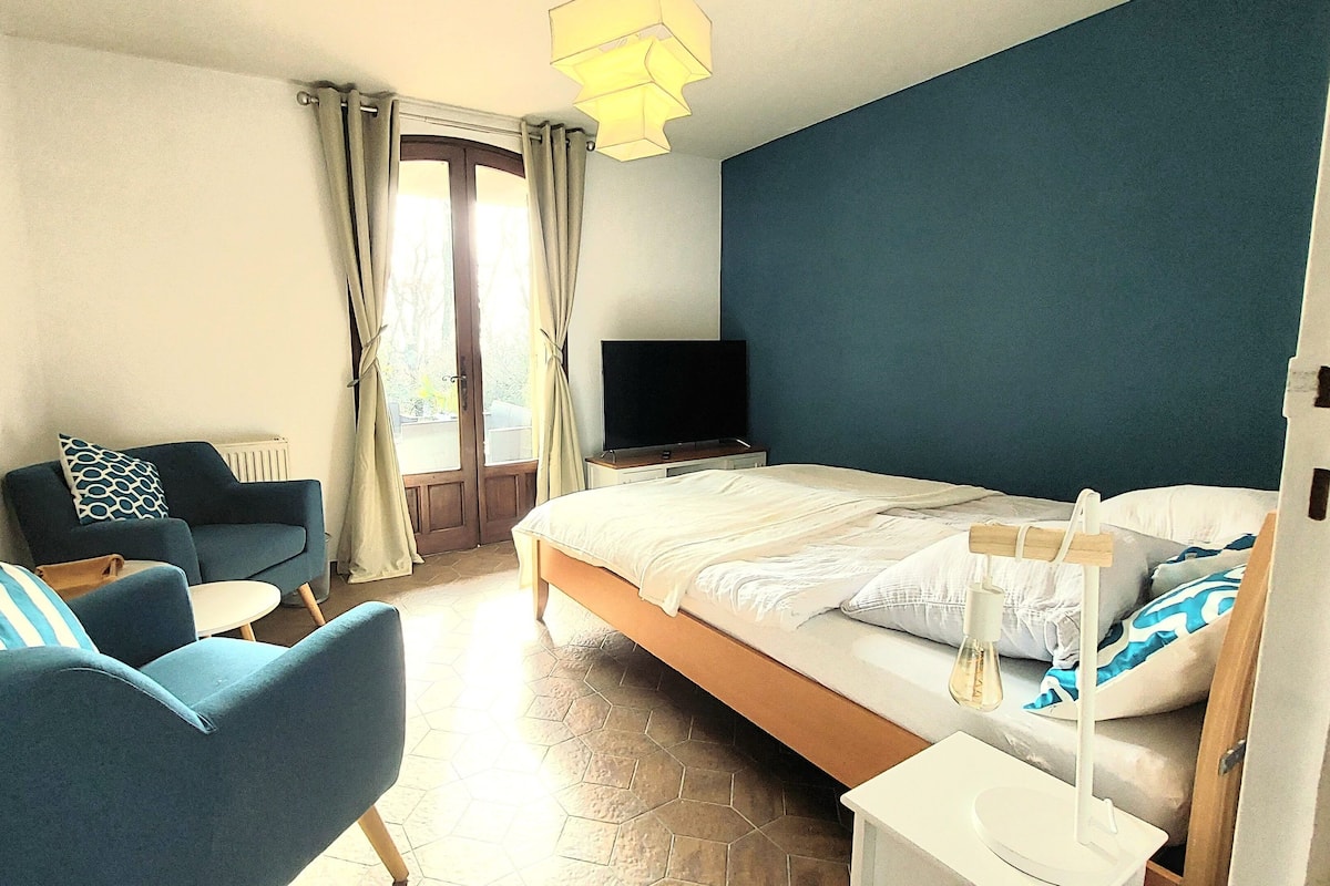 Superior Double Room, Private Bathroom (et jardin) | 1 bedroom