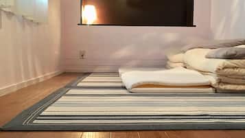 Private Room (1~3 person, Japanese Futon), Non Smoking | Blackout curtains, soundproofing, free WiFi