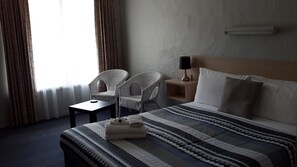 Queen Room | Desk, iron/ironing board, rollaway beds, free WiFi