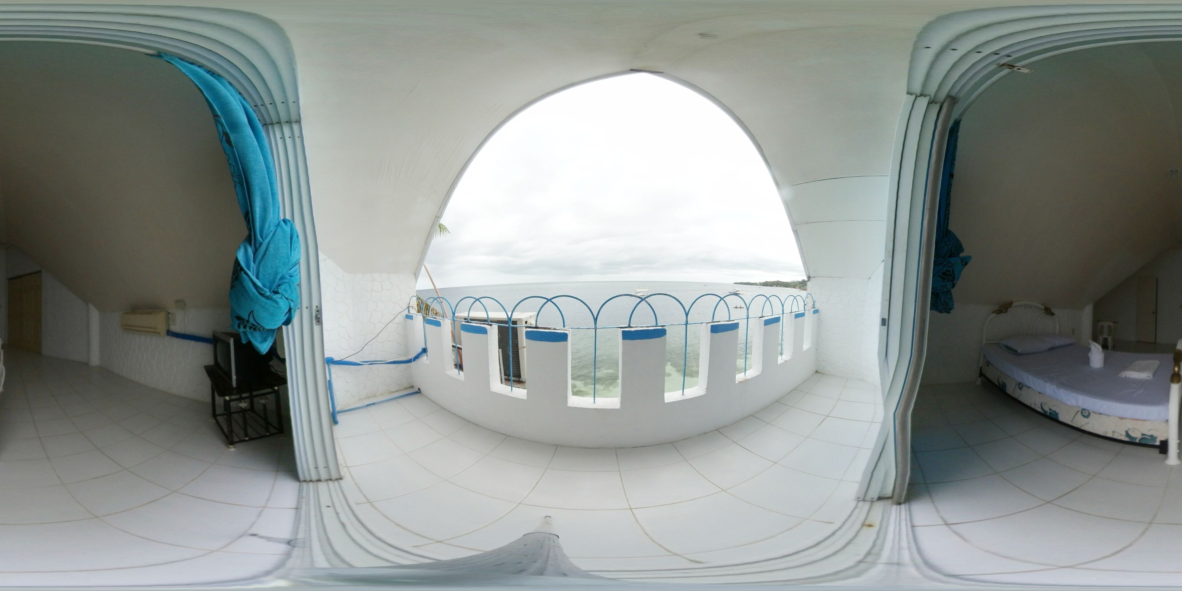 Casa familiar, 2 habitaciones, vistas al mar