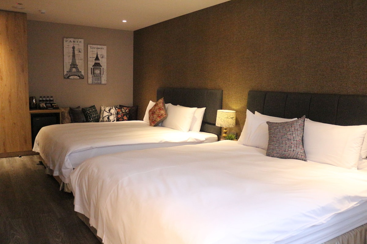 Family Quadruple Room, Multiple Beds | View from room