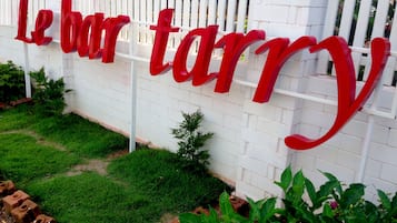 Majoituspaikan julkisivu