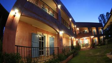 Front of property - evening/night