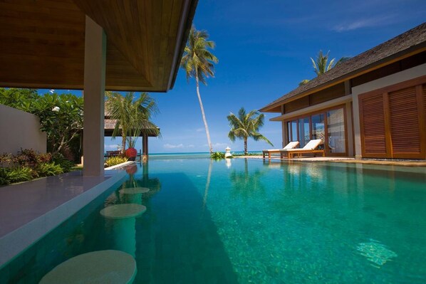 Luxury Villa, 5 Bedrooms, Private Pool, Beachfront | Pool | Outdoor pool - Samara Luxury Beachfront Villa (Koh Samui)