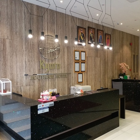 Check-in/check-out kiosk. Kyoto Boutique Hotel