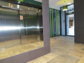 Interior entrance